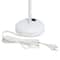 LimeLights White Base Lamp with Charging Outlet